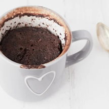 Brownies in a mug